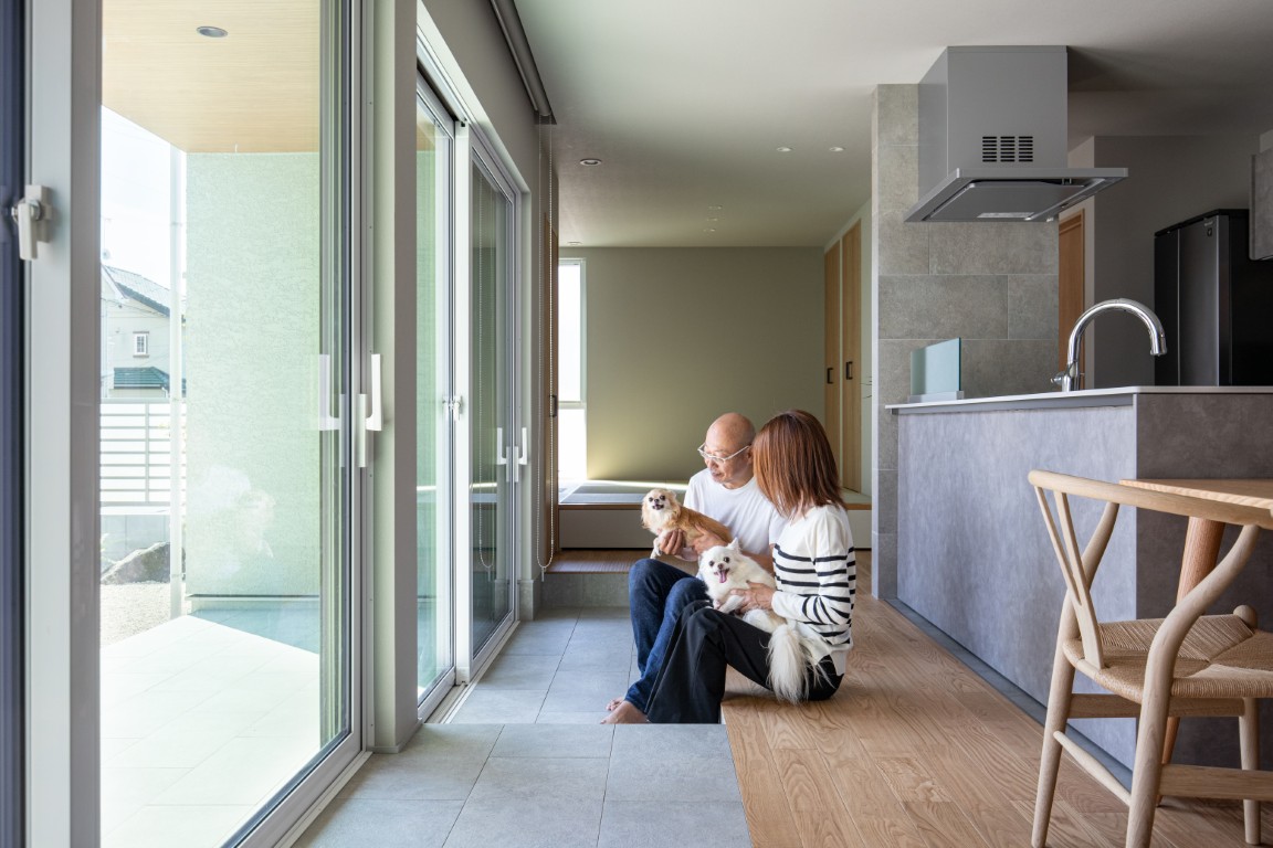 120%満足。3回建て替えても、またこの家を建てたい