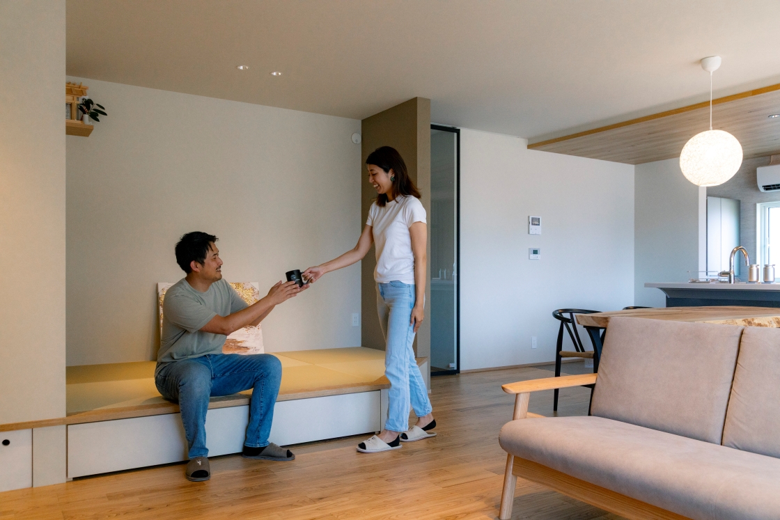 1を伝えると10で返ってくるプロの提案力と、スタッフの方々の誠実な人柄が決め手でした。